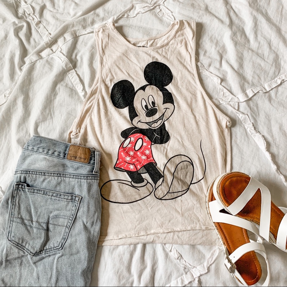 Tropical Mickey Mouse Tank Top